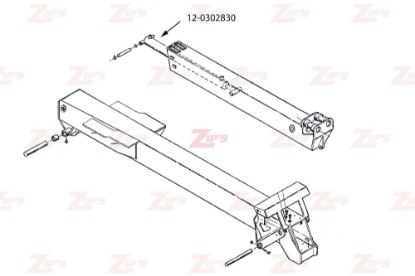 Picture of Miller Boom Extend Cylinder Century and Challenger HD Wreckers