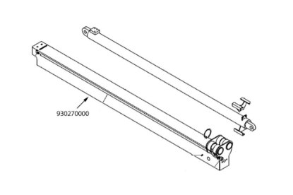 Picture of Miller Inner Boom Weldment Vulcan V-70 HD Wreckers