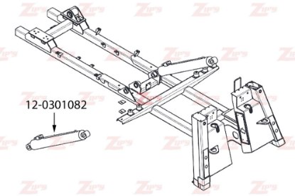 Picture of Miller Boom Extend Cylinder Century 5130 and Vulcan V-50