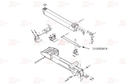 Picture of Miller Boom Extend Cylinder Century 4024