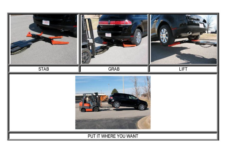 Picture of Magna Tech Best-Lift Forklift to Wheel-Lift Towing Attachment