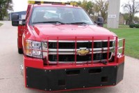 Picture of Diversified Push Bumper Chevy Silverado 3500 2500HD 2008-2010 (Not Classic) with Grille Guard