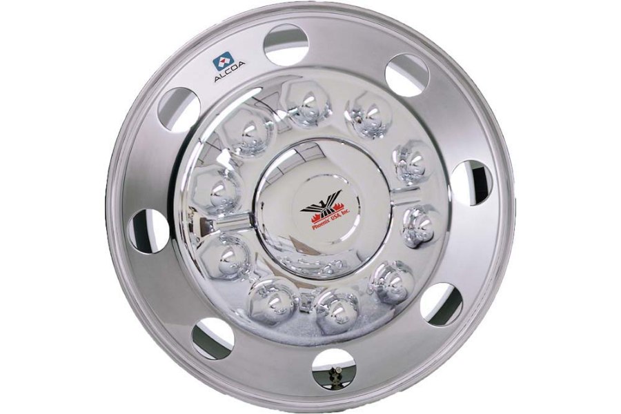 Picture of Phoenix Alcoa Aluminum Wheel Kit 19.5" 8 Lug Wheels
