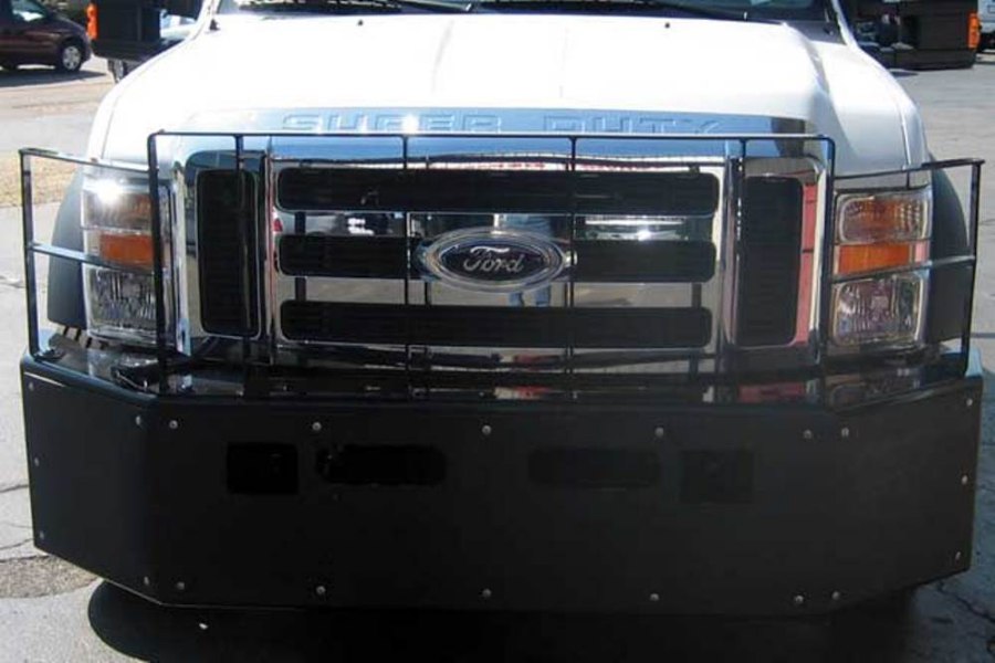 Picture of Diversified Push Bumper Ford F450 / F550 Super Duty 2008 - 2010 w/ Grille Guard