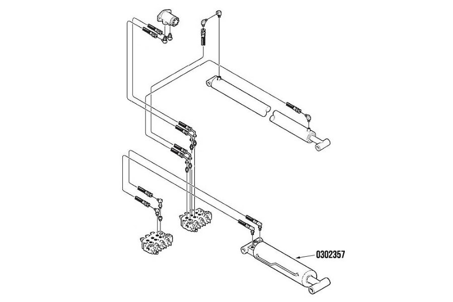 Picture of Miller Boom Lift Cylinder Century Formula 6500
