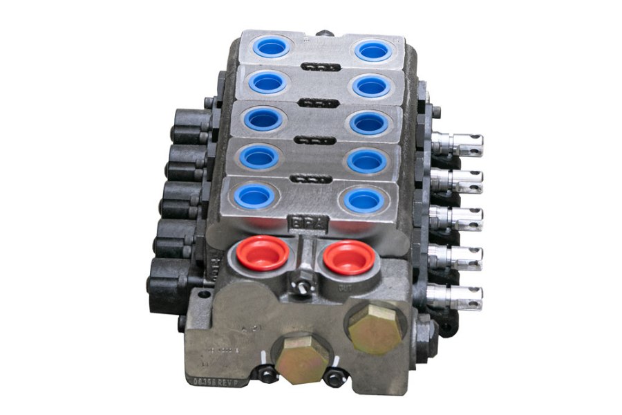 Picture of Miller 5 Spool V20 Gresen Hydraulic Valve Body for Rollback Carriers