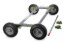 Picture of Collins Hi-Speed Dolly REPO Dolly Set Zinc Plated w/ Aluminum Axles and Steel 5 Lug Wheels 4.80 x 8