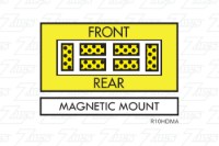 Picture of Whelen Responder High Dome Series Super LED Mini Light Bar