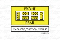 Picture of Whelen Responder High Dome Series Super LED Mini Light Bar