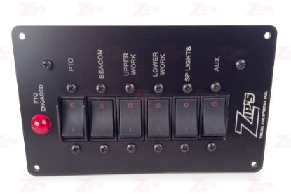 Picture of Power Up In Dash Switch Panel for 2016 Kenworth 270