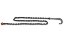 Picture of All-Grip Alloy Safety and Recovery Chains G80 w/ 15" Clevlok J Hook and Cradle Grab Hook