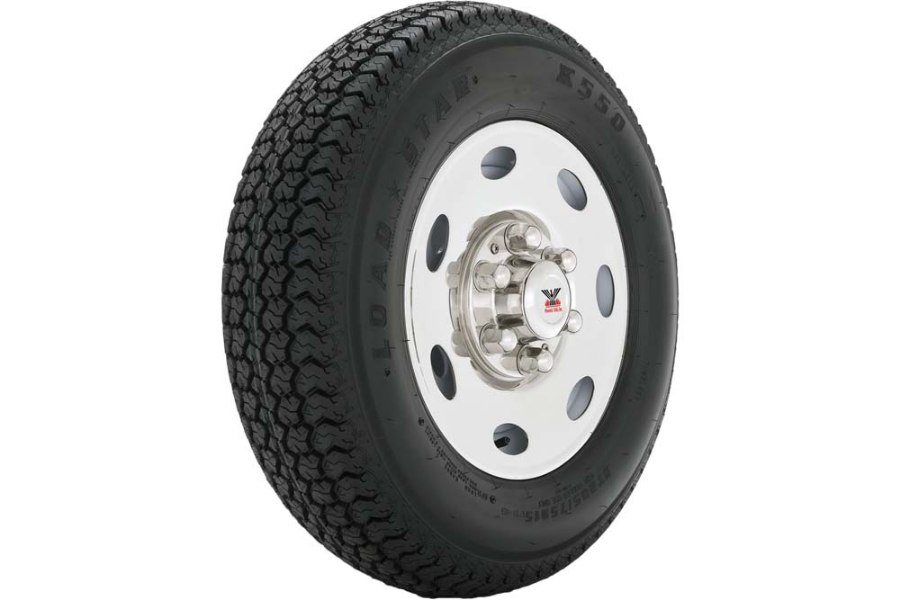 Picture of Phoenix D.O.T. Single Wheel Simulator Set 15" 5 or 6 Lug 7 Oval HH Trailer Wheels