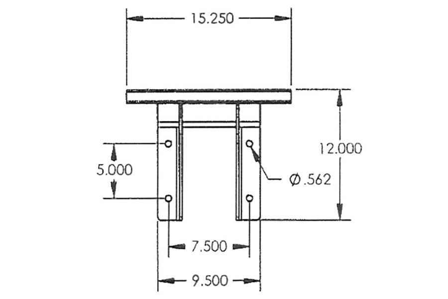 Picture of Frame Mounting Frame Bracket