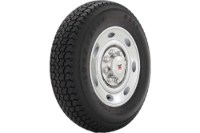Picture of Phoenix Stainless Steel D.O.T. Single Wheel Simulator Set 16" 8 Lug 7 Oval HH Trailer Wheels