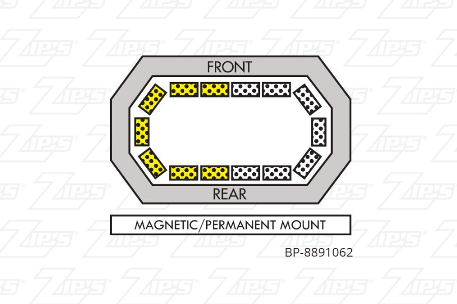 Picture of Buyers Hexigonal LED Mini Light Bar