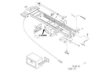 Picture of Miller Throttle 25' Assembly