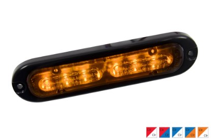 Picture of Whelen Ion T-Series Duo Color Super-LED Lighthead with Smoked Lens