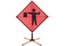 Picture of TrafFix Devices Spring Stand with Universal Sign Holder