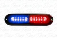 Picture of Whelen Ion T-Series Split Color Super-LED Lighthead with Smoked Lens