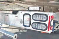 Picture of Miller Tail Light Face Plate Horizontal Lights Horizontal Right LCG Gen II Series