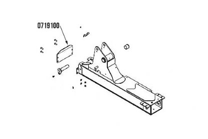 Picture of Miller Wheel Lift Hose Protection Plate Holmes 440SL