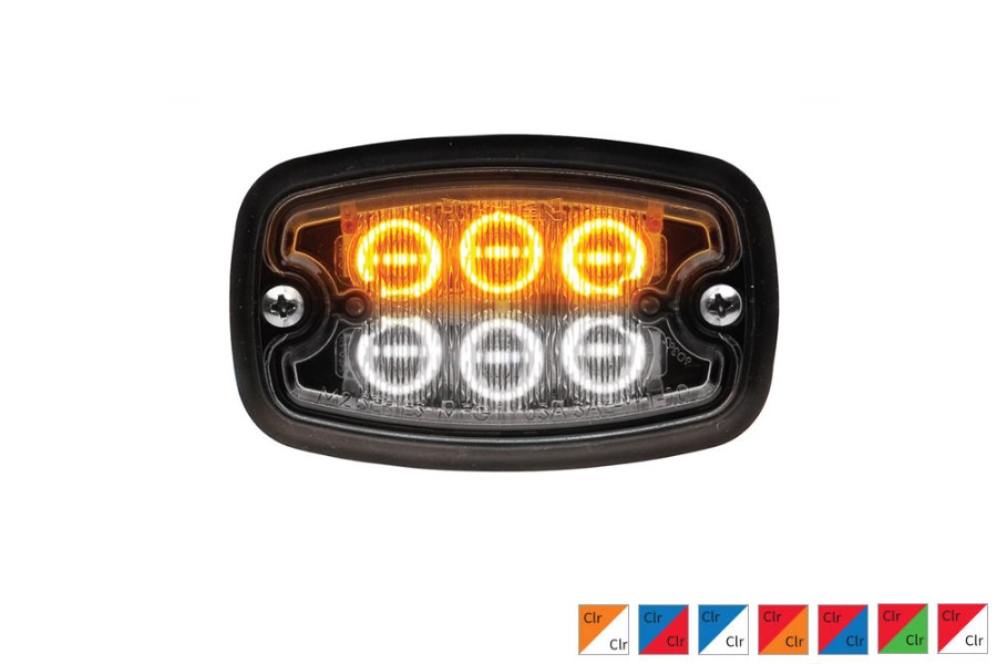 Picture of Whelen M2 Wide Angle Series Super LED Lightheads Split Color