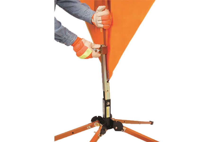 Picture of TrafFix Devices Low-Profile Stand with Universal Sign Holder