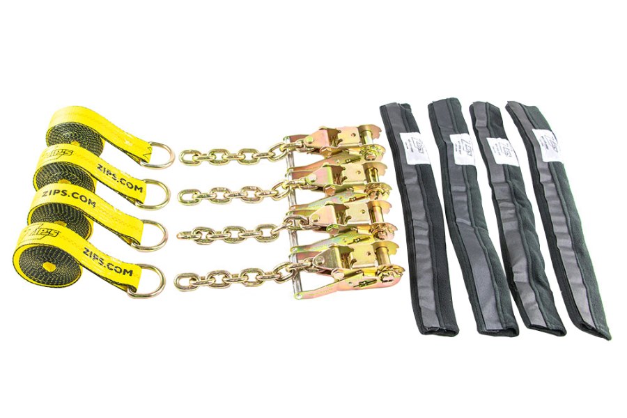 Picture of Zip's 4-Point Tie-Downs with D-Rings