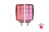 Picture of Trux Double Face Amber/Red Turn and Marker to Pink Auxiliary LED