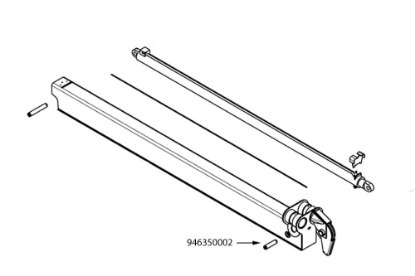 Picture of Miller Boom Extend Cylinder Rear Pin Vulcan V-100 HD Wreckers