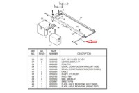 Picture of Century Bed Pivot Pin 38" x 1.25" Century / Challenger / Champion / Holmes / Vulcan