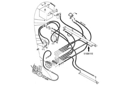 Picture of Miller Hose Assembly 82"