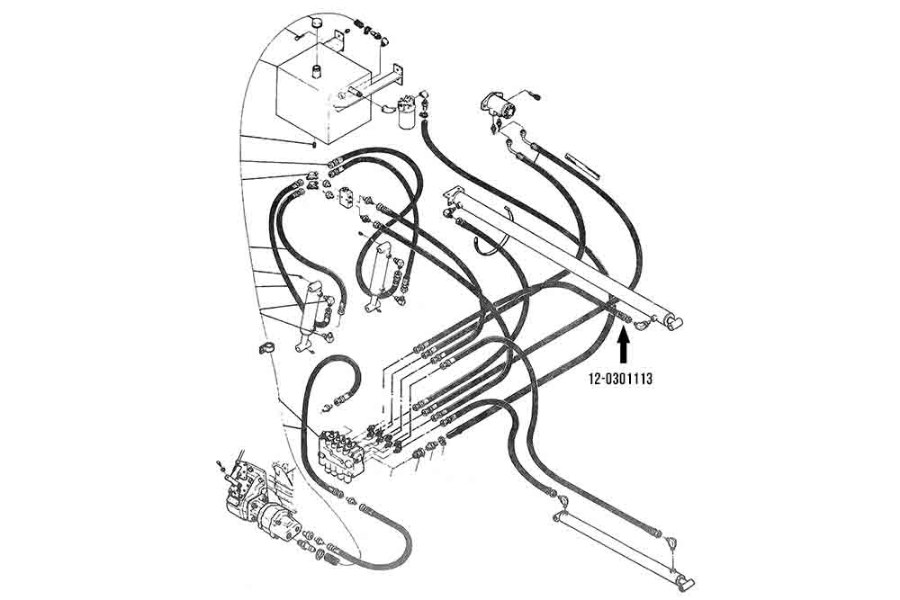 Picture of Miller Hose Assembly 82"