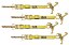 Picture of B/A Products 4-Point Tie Down Kits with Cluster and Wide Handled Ratchets with Chains