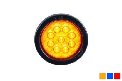 Picture of Federal Signal Flashing LED Lights Signaltech Round 4"