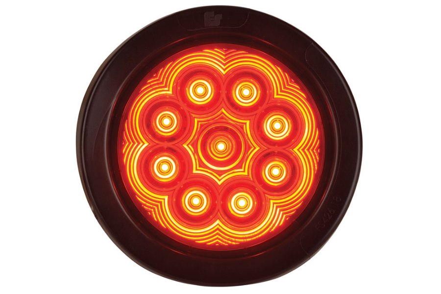 Picture of Warning Light Kit,Rnd,Stt Red