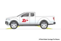 Picture of B/A Products Gradual Release Ratchet Chain and Cluster Tie Down Mini J R and T