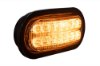 Picture of Sound Off Signal 6" L.E.D Oval Flashing Light, Amber