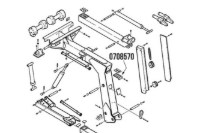 Picture of Miller Wear Pad Retainer Century 312 and Challenger 4312