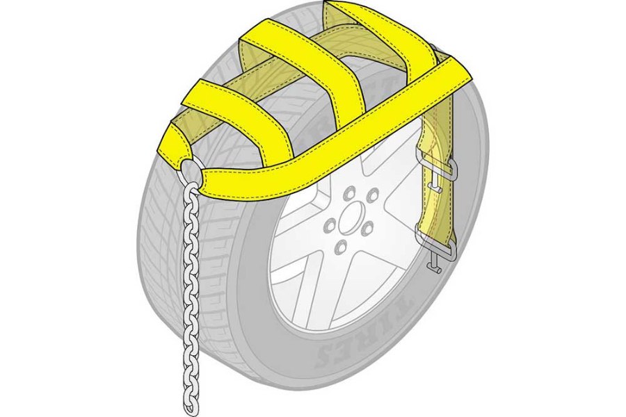 Picture of Lift-All 1"W Cage Strap with T-Hook