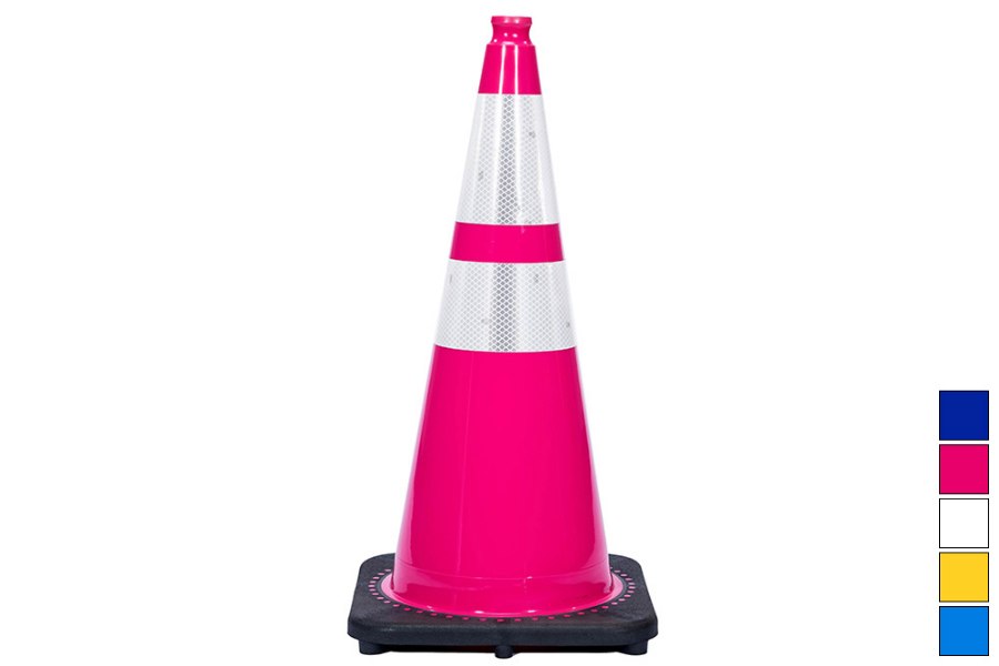 Picture of JBC Revolution Series Colored Reflective Traffic Cone