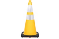 Picture of JBC Revolution Series Colored Reflective Traffic Cone-Dual Reflective Strip