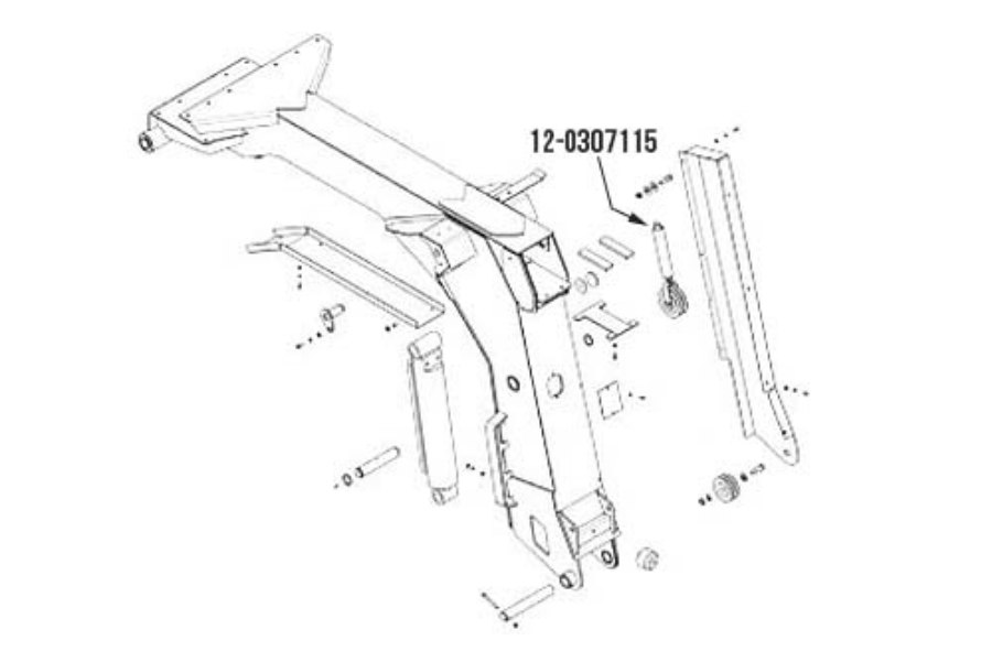 Picture of Miller Vulcan 807 Hose Tensioner Spring