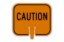 Picture of TAPCO Caution Non-Reflective Cone Sign