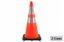 Picture of Hi-Way Safety Orange Reflective Traffic Cone