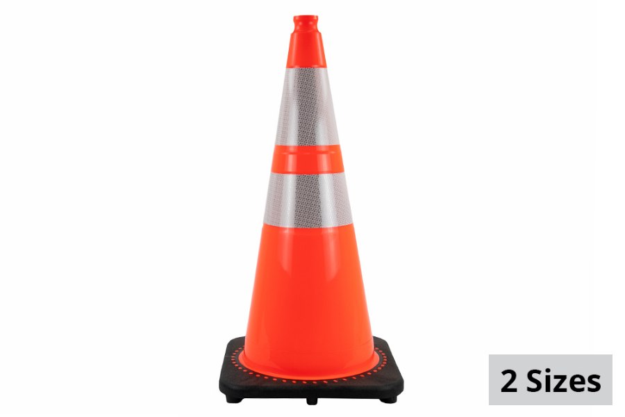 Picture of Hi-Way Safety Orange Reflective Traffic Cone