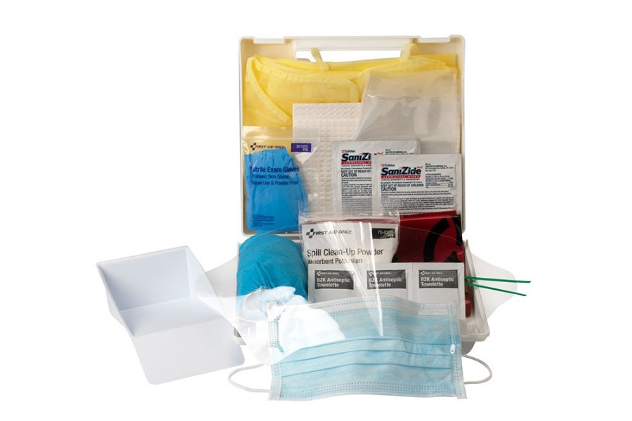 Picture of First Aid Only Biohazard 24-Pc. Bodily Fluid Spill Kit