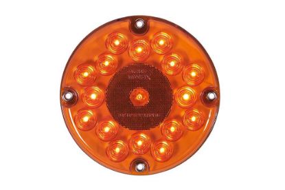 Picture of Maxxima 7" Round Stop / Tail / Turn Light or Front / Rear Turn Light w/ 17 LEDs