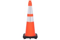 Picture of JBC Revolution Series Orange Slim Body Reflective Recessed Traffic Cone