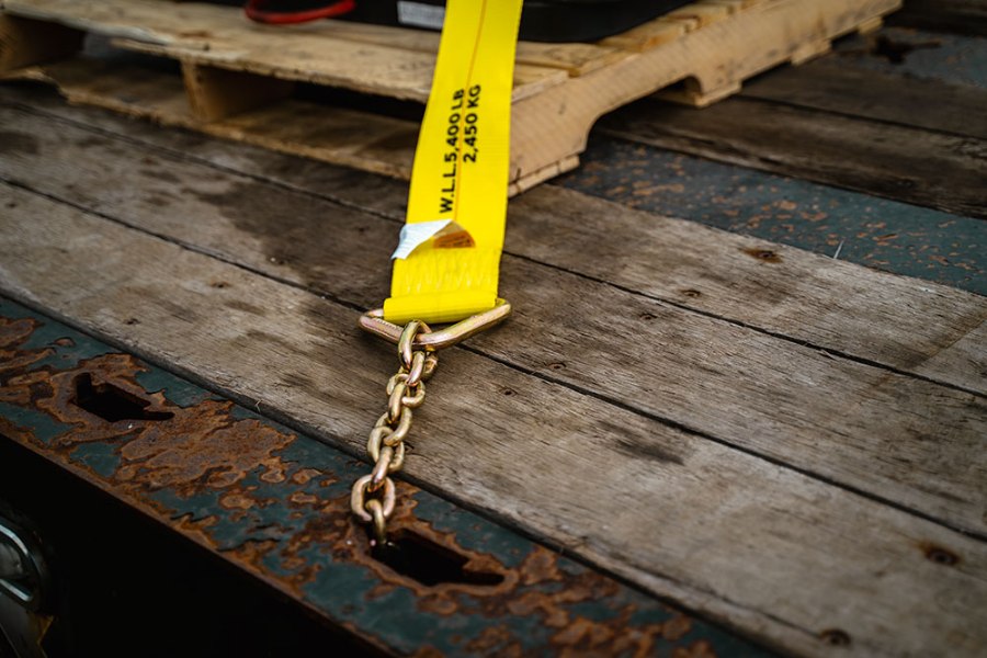 Picture of Zip's 3" Winch Straps with Chain and Grab Hook